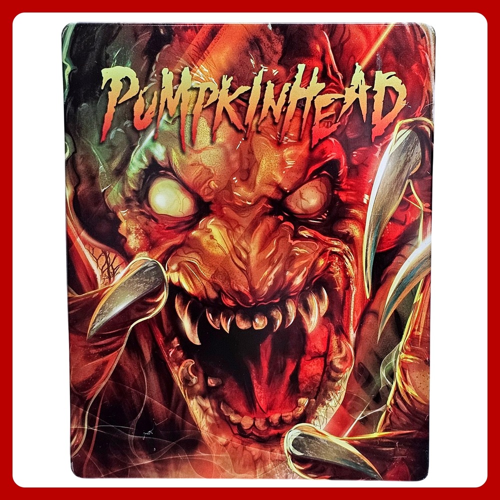 Pumpkinhead 4K UHD Blu-ray Steelbook Collector Scream Factory Horror‎ MGM 1988